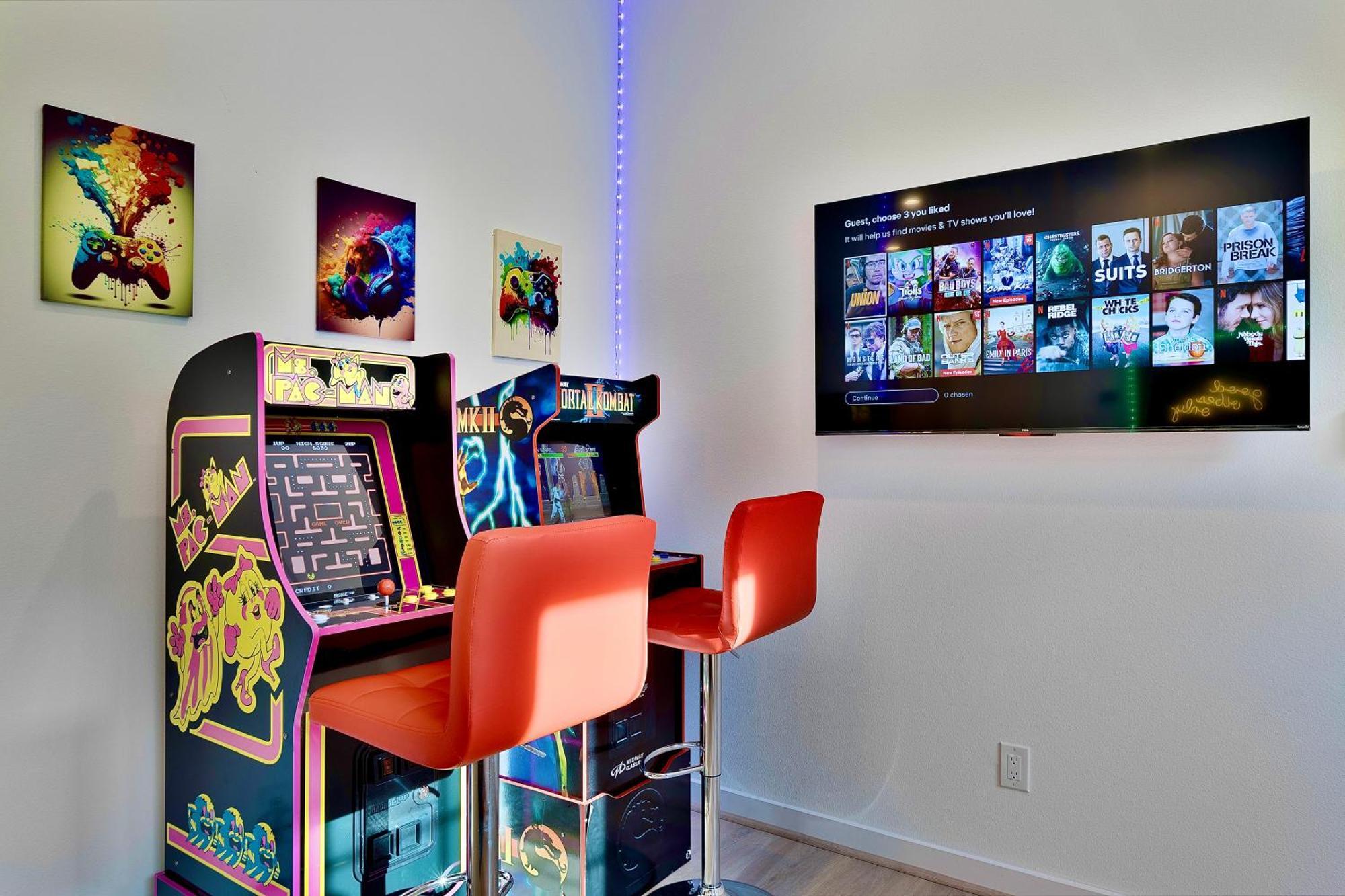 Modern Family Gem Pool Table, Arcade And Villa