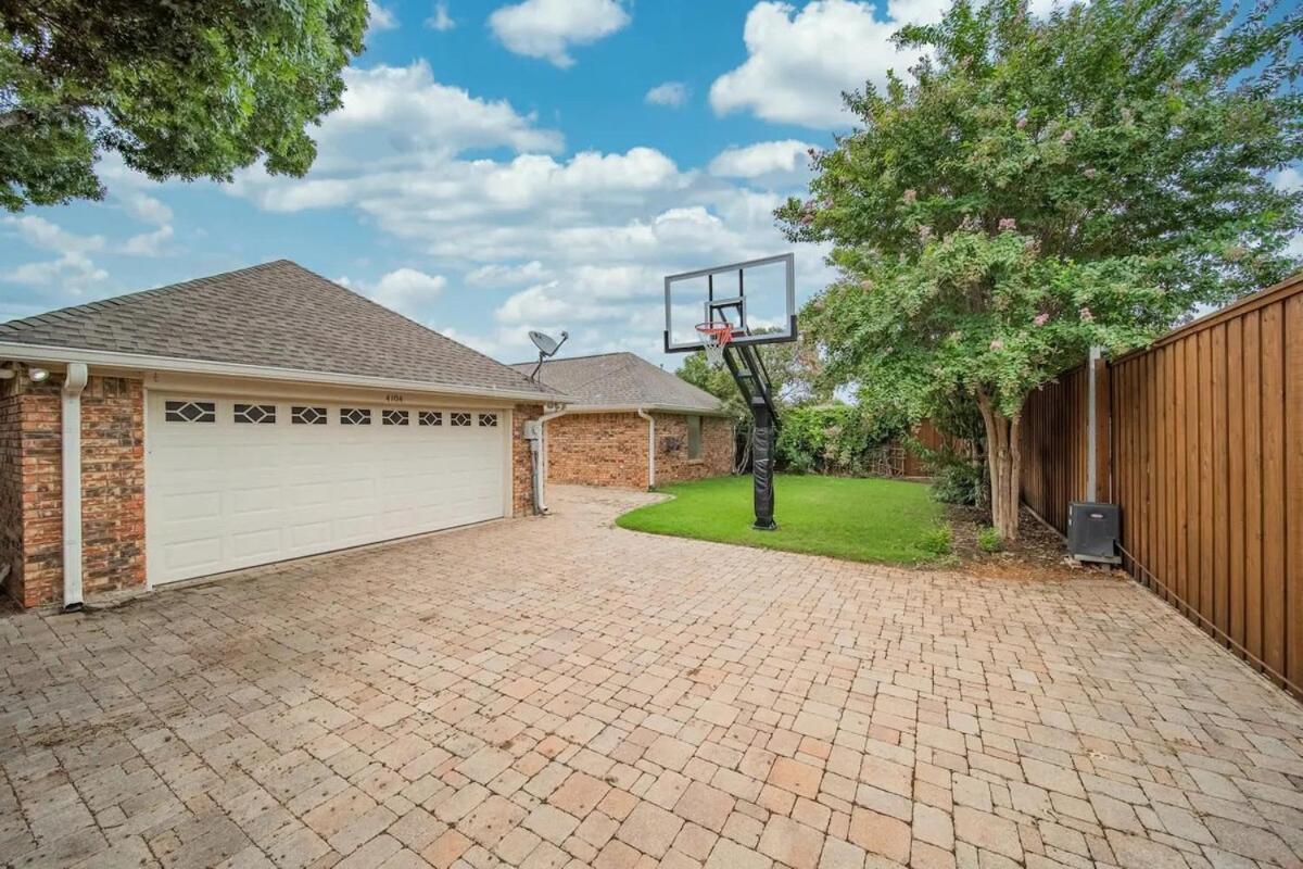 Stunning Gables House Basketball Court Dallas
