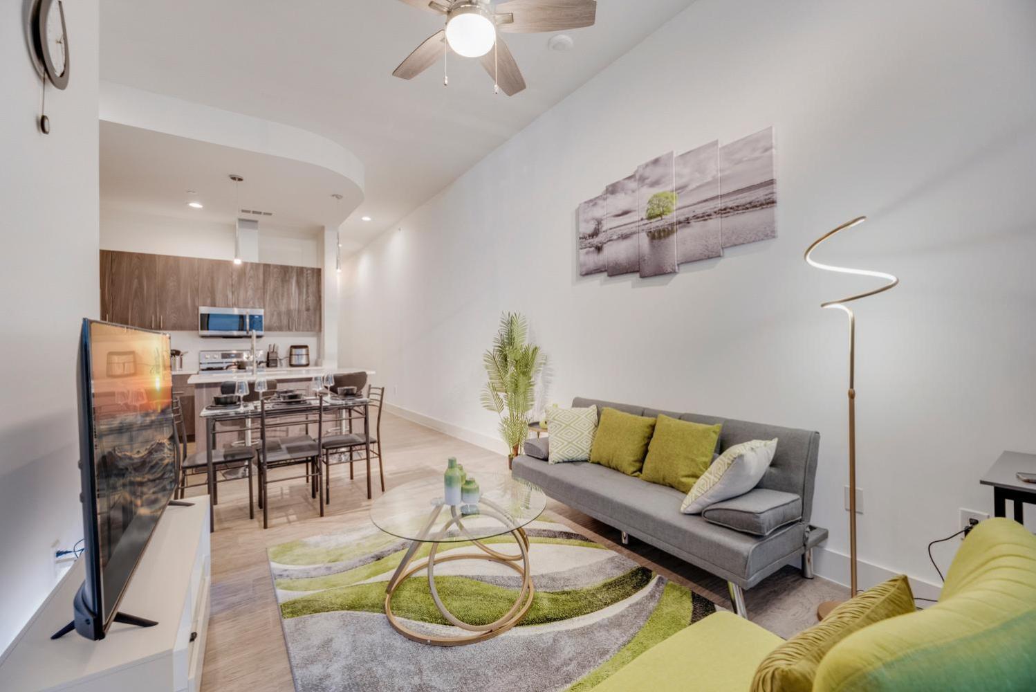 Snazzy Loft Style 2br I Gym I Parking I Workspace Apartment Dallas